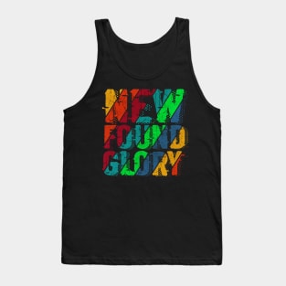 vintage color New Found Glory Tank Top